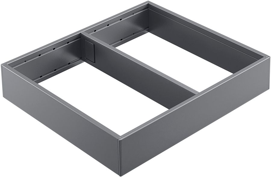 AMBIA-LINE drawer frame for nominal lengths of 270 mm or more, steel design