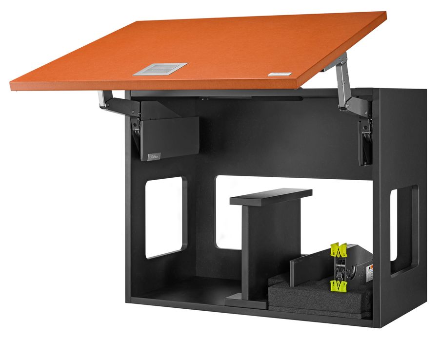 Function model, AVENTOS HS top: open
