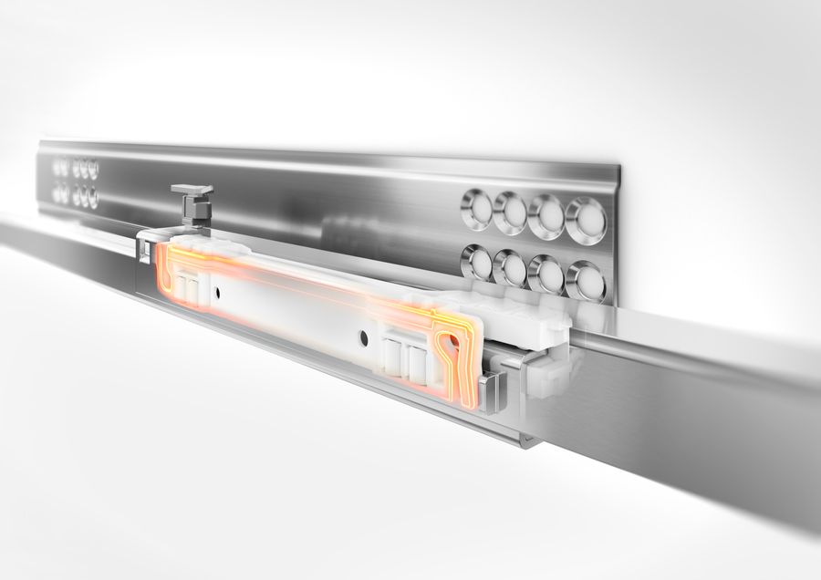 TANDEM single extension with soft end stop (detailed view)